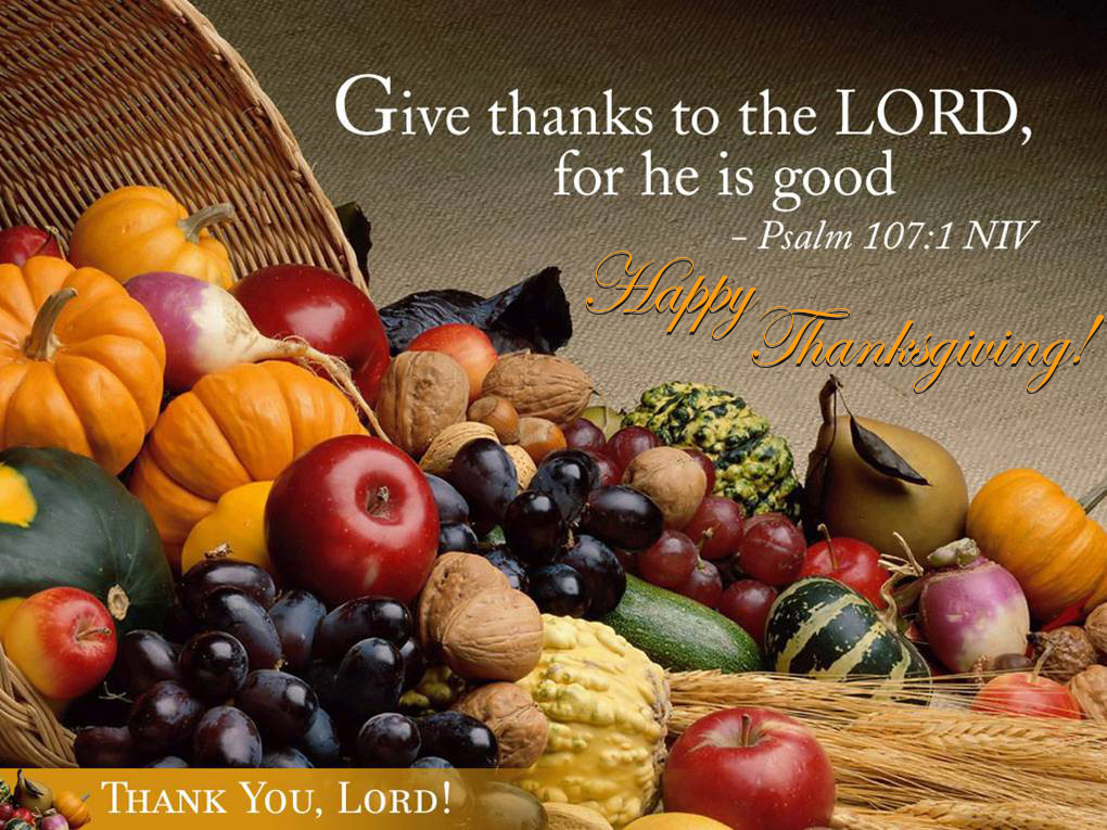 Overflowing with thankfulness