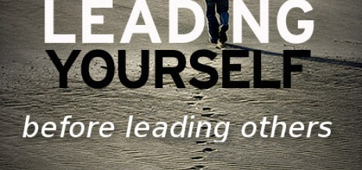 leading yourself to lead others