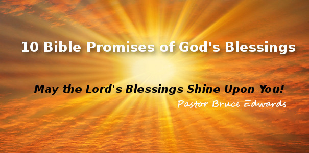 God's blessings by pastor bruce edwards