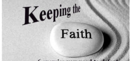 keeping the faith by Pastor Bruce Edwards
