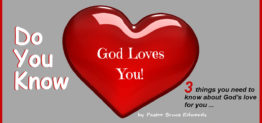 God love you by Pastor Bruce Edwards