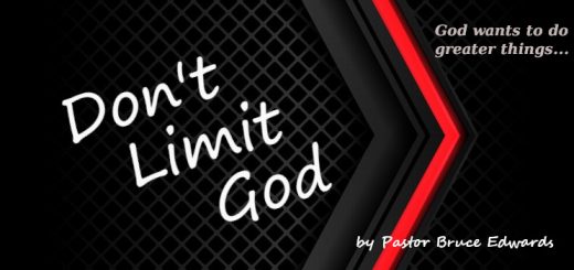 don't limit god