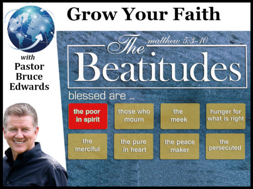 beatitudes blessed are the poor by pastor bruce edwards